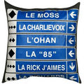 Recycled T-Shirt Throw Pillow